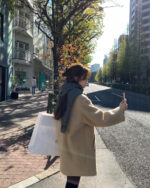 ounce sander alpaca half coat(2colors) - 画像 (14)