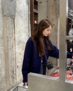 ounce bailey collar knit cardigan(2colors) - 画像 (2)