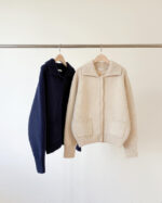 ounce bailey collar knit cardigan(2colors) - 画像 (11)