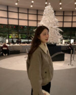 ounce teddy wool fur collar jacket(2colors) - 画像 (3)