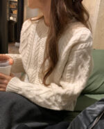 ounce karen cable cardigan