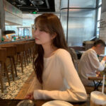 ounce pleats boat neck tee(2colors)