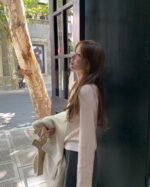 ounce pleats boat neck tee(2colors) - 画像 (5)