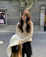 ounce pleats boat neck tee(2colors) - 画像 (3)