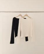 ounce pleats boat neck tee(2colors) - 画像 (15)