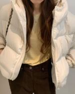 ounce bunny hoodie padding coat(3colors) - 画像 (10)