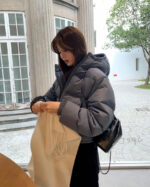 ounce bunny hoodie padding coat(3colors) - 画像 (12)