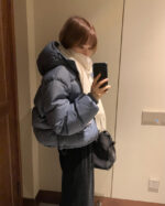 ounce bunny hoodie padding coat(3colors) - 画像 (16)