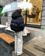 ounce bunny hoodie padding coat(3colors) - 画像 (20)