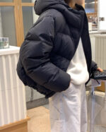 ounce bunny hoodie padding coat(3colors) - 画像 (18)