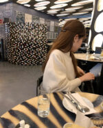 ounce volume sleeve knit onepiece(3colors) - 画像 (6)