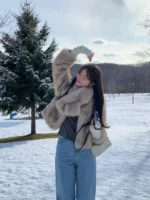 ounce melo round muffler&jacket set - 画像 (21)