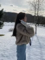 ounce melo round muffler&jacket set - 画像 (12)