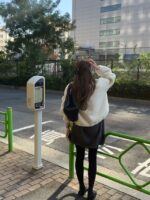 ounce high neck fur zip-up mustang(2colors) - 画像 (15)