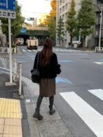 ounce high neck fur zip-up mustang(2colors) - 画像 (19)