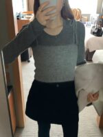 ounce gimo corduroy skir(2colors)