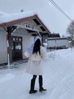 The Barnnet Snow White Half Balmacaan Coat - 画像 (9)