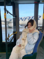 The Barnnet Baby Blue Eco-Shearling Snuggle Reversible Hooded Jacket