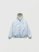 The Barnnet Baby Blue Eco-Shearling Snuggle Reversible Hooded Jacket - 画像 (6)