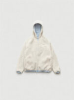 The Barnnet Baby Blue Eco-Shearling Snuggle Reversible Hooded Jacket - 画像 (7)