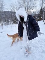 The Barnnet Furry Sweat Zip-Up Hoodie Jacket(2colors) - 画像 (2)