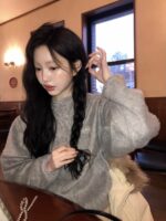 The Barnnet Pove Fleece Half-Snap Pullover(2colors)