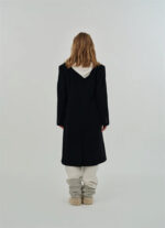 The Barnnet Black Ennoble Wool Single Coat - 画像 (5)