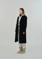 The Barnnet Black Ennoble Wool Single Coat - 画像 (4)