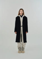 The Barnnet Black Ennoble Wool Single Coat - 画像 (3)