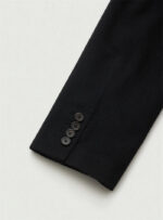 The Barnnet Black Ennoble Wool Single Coat - 画像 (9)