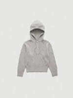 The Barnnet Cable Knit Zip-Up Hoodie - 画像 (9)