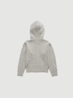 The Barnnet Cable Knit Zip-Up Hoodie - 画像 (12)