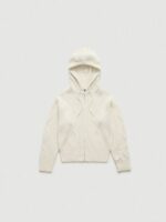 The Barnnet Cable Knit Zip-Up Hoodie - 画像 (8)