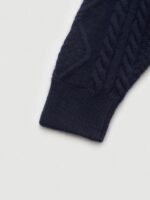 The Barnnet Cable Knit Zip-Up Hoodie - 画像 (15)