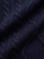 The Barnnet Cable Knit Zip-Up Hoodie - 画像 (14)