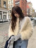 The Barnnet Étoile Wool Cashmere Gloves(2colors) - 画像 (2)