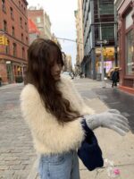 The Barnnet Étoile Wool Cashmere Gloves(2colors)