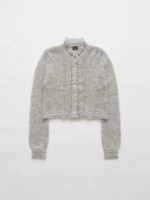 The Barnnet Hale Frill Mohair Cardigan(3colors) - 画像 (12)