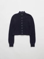 The Barnnet Hale Frill Mohair Cardigan(3colors) - 画像 (14)