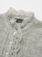 The Barnnet Hale Frill Mohair Cardigan(3colors) - 画像 (16)