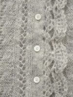 The Barnnet Hale Frill Mohair Cardigan(3colors) - 画像 (17)