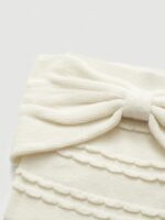 The Barnnet Ribbon Off-Shoulder Knit Top - 画像 (7)