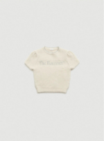 The Barnnet Pow Brushed Logo Knit Top(2colors) - 画像 (7)