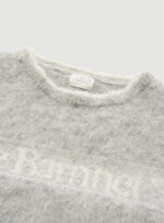 The Barnnet Pow Brushed Logo Knit Top(2colors) - 画像 (14)