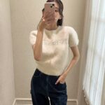 The Barnnet Pow Brushed Logo Knit Top(2colors)