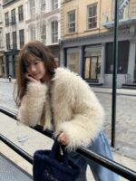 The Barnnet Rotte Hairy Fur Jacket