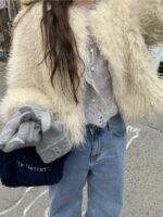 The Barnnet Rotte Hairy Fur Jacket - 画像 (4)