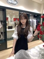 The Barnnet Avel Back Ribbon Mini Dress - 画像 (3)