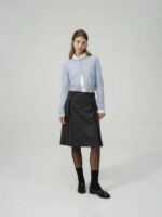 The Barnnet Suomi Wool Midi Skirt - 画像 (4)