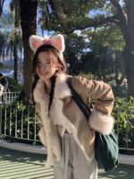 The Barnnet Katey Shearling Jacket - 画像 (3)